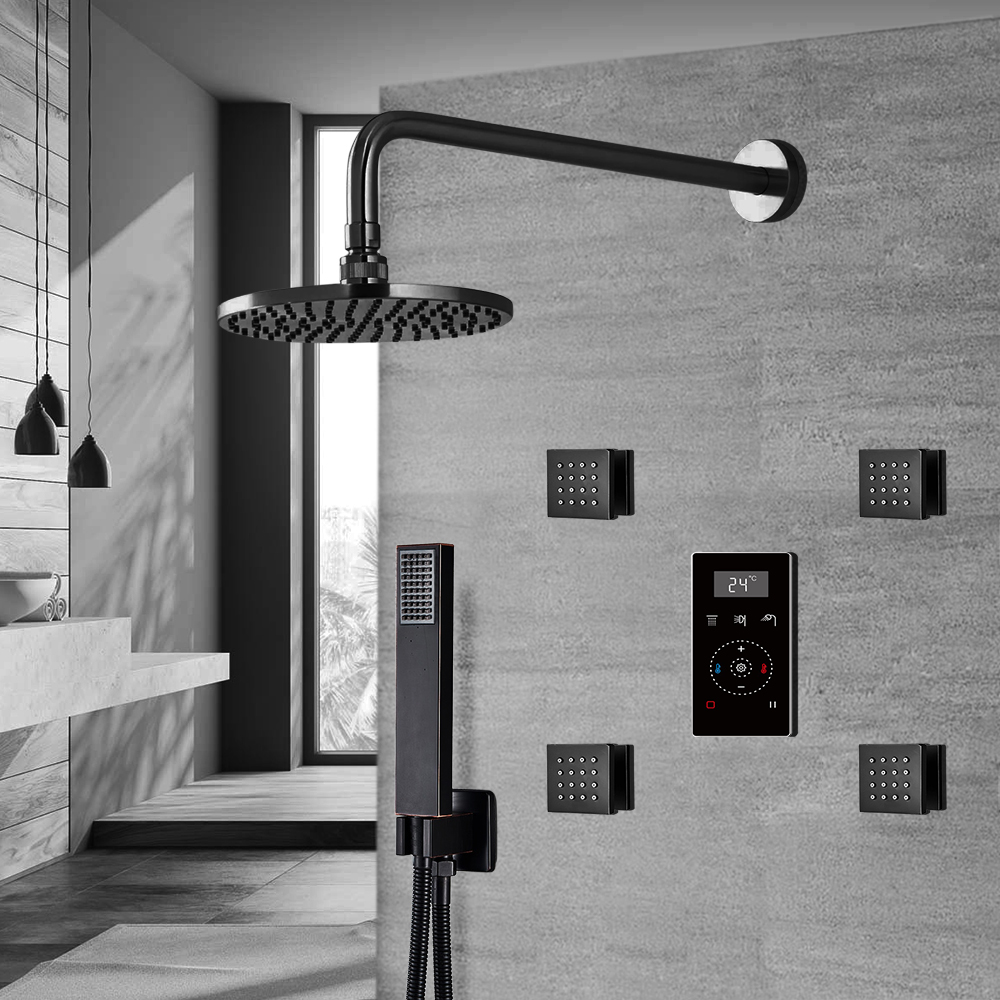 Shower Faucets Matte Black