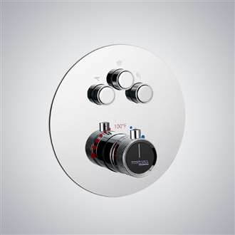 Fontana Denain Chrome Hot and Cold Thermostatic Mixer Fontana Denain Chrome Hot and Cold Thermostatic Mixer